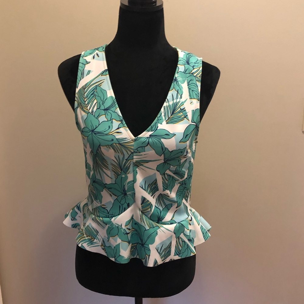 Zara Peplum Top